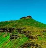 Green hills in the Drakensberg
